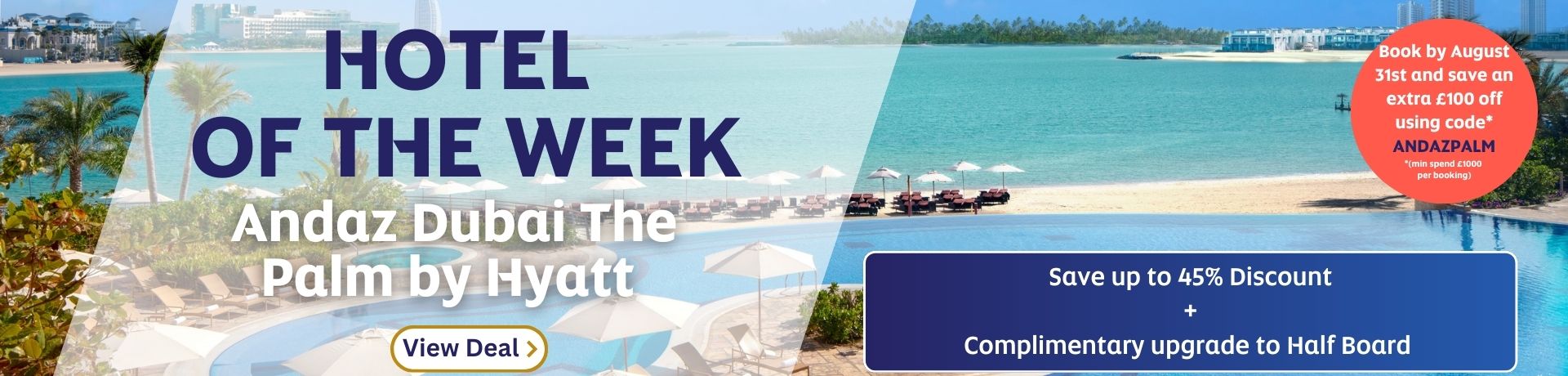 Hotel of the Week  - Hilton Dubai Palm Jumeirah